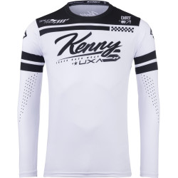 KENNY dres TRACK DIRT 25 white