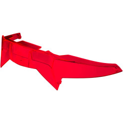 Aerodynamický stabilizátor pro přilby AERO, CASSIDA - ČR (červený probarvený polykarbonát plast)