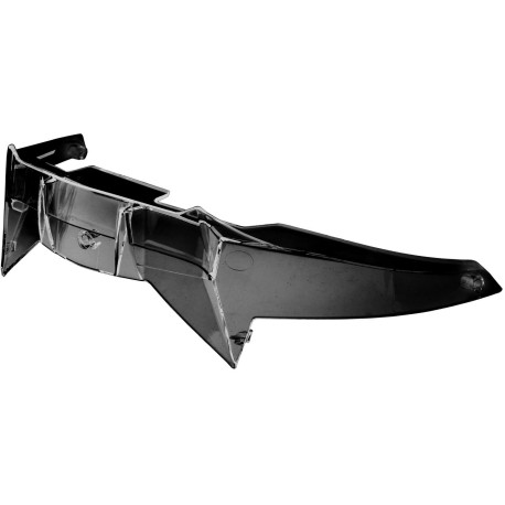 Aerodynamický stabilizátor pro přilby AERO, CASSIDA - ČR (tmavý probarvený polykarbonát plast)