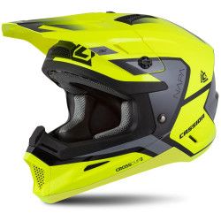 Přilba Cross Cup 2 Napa, CASSIDA (žlutá fluo/černá/šedá perleť) 2025
