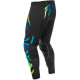 Kalhoty EVOLUTION, FLY RACING - USA 2025 (černá/modrá/hi-vis)