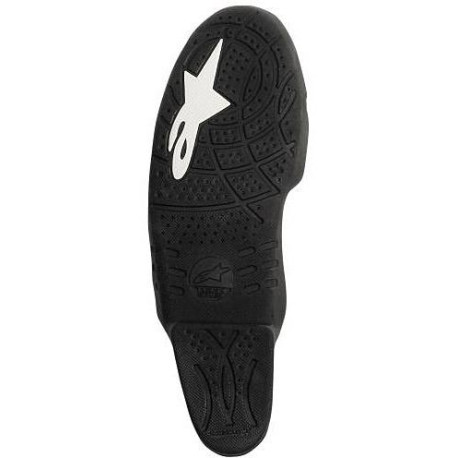 Podrážka pro boty Supertech/Supertech R, ALPINESTARS (černá/bílá, pár)