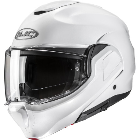HJC přilba F100 Solid pearl white