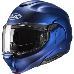 HJC přilba F100 Solid semi flat metallic blue