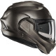 HJC přilba F100 Solid semi flat titanium