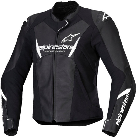 Bunda STELLA FASTER 3, ALPINESTARS (černá/bílá) 2025