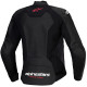 Bunda STELLA FASTER 3, ALPINESTARS (černá/bílá/červená fluo) 2025