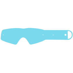 Strhávací slídy plexi STANDARD pro brýle VISION YOUTH, Q-TECH (20 vrstev v balení, čiré)