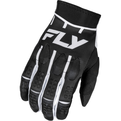 Rukavice EVOLUTION DST, FLY RACING - USA 2025 (černá/bílá)