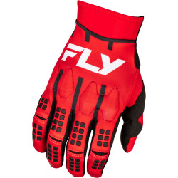 Rukavice EVOLUTION DST, FLY RACING - USA 2025 (červená/bílá/černá)
