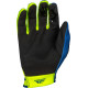 Rukavice LITE, FLY RACING - USA 2025 (modrá/hi-vis)
