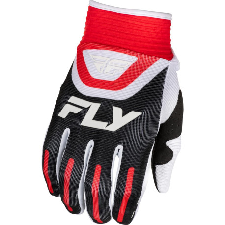 Rukavice F-16. FLY RACING - USA 2025 (černá/červená/bílá)