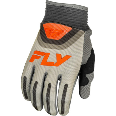 Rukavice F-16. FLY RACING - USA 2025 (šedá/oranžová)
