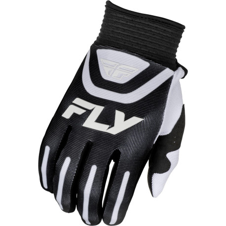 Rukavice F-16. FLY RACING - USA 2025 (černá/bílá)