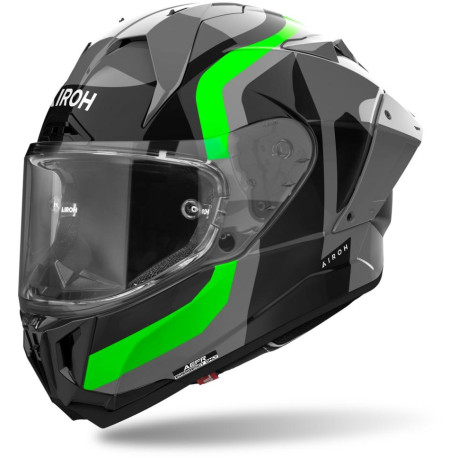 Přilba GP800 Competition, AIROH (fluo zelená/lesklá) 2025