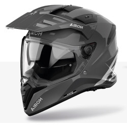 Přilba BANDIT Color, AIROH (tmavě šedá lesklá) 2025