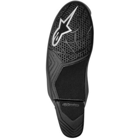 Podrážka pro boty Supertech/Supertech R model od 2021 a dále, ALPINESTARS (černá/bílá, pár)