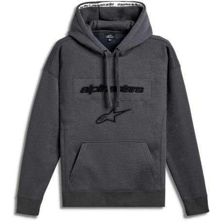 Mikina EXORDIUM HOODIE, ALPINESTARS (tmavě šedá)