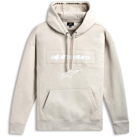 Mikina EXORDIUM HOODIE, ALPINESTARS (světlá off white)