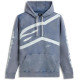 Mikina UNBOUND HOODIE, ALPINESTARS (břidlicová modrá)