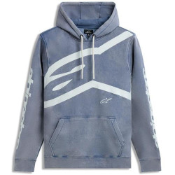 Mikina UNBOUND HOODIE, ALPINESTARS (břidlicová modrá)
