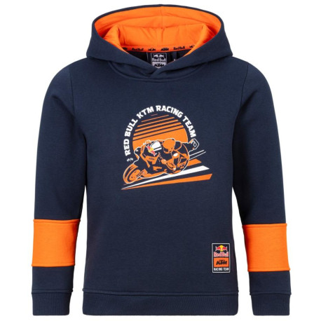 Mikina GRID , RED BULL KTM, dětská (modrá,oranžová)