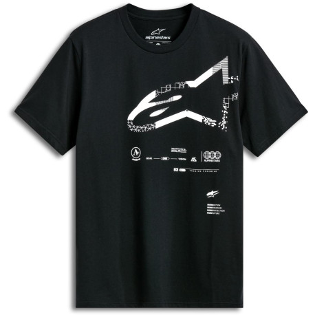 Triko GEOGRAFICA CSF, ALPINESTARS (černá)