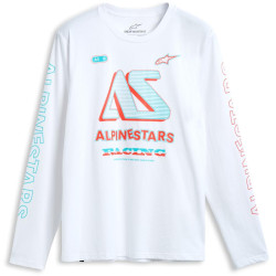 Triko AYESS CSF dlouhý rukáv, ALPINESTARS (bílá)