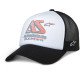 Kšiltovka AYESS TRUCKER, ALPINESTARS (bílá/černá)