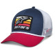 Kšiltovka SELICA TRUCKER, ALPINESTARS (modrá/červená/bílá)