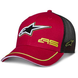 Kšiltovka EXCEED TRUCKER, ALPINESTARS (červená/černá)