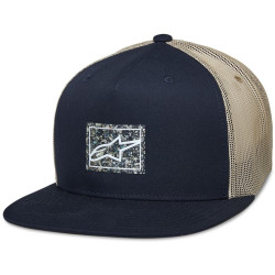 Kšiltovka MACKINIC TRUCKER, ALPINESTARS (modrá/khaki)