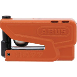 Zámek na kotoučovou brzdu Granit Detecto XPlus 2.0 (průměr třmenu 13 mm), ABUS (oranžový)