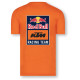 Triko BACKPRINT , RED BULL KTM, (oranžová)