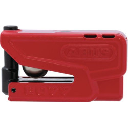 Zámek na kotoučovou brzdu Granit Detecto XPlus 2.0 (průměr třmenu 13 mm), ABUS (červený)