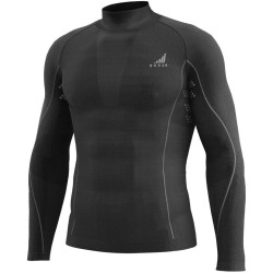 Funkční triko s dlouhým rukávem K-MERINO, unisex TECSO (černá)