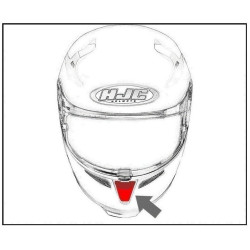 HJC ventilace RPHA 11 Ústní Lightning MCqueen MC1/Bleer MC1