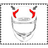 HJC ventilace RPHA ST Horní metal black