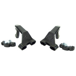 Montážní kit na řidítka pro HP1/HP2/HP3, RTECH (černý)
