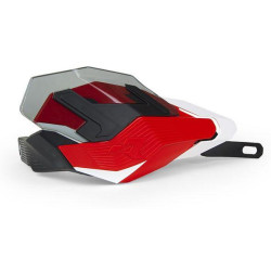Kryty páček HP3 ADVENTURE, RTECH (červená/bílá, bez montážní sady)