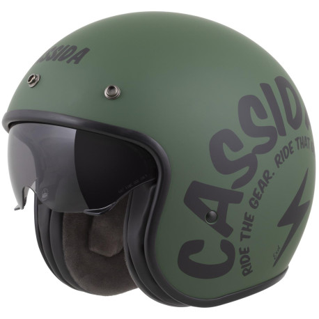 Přilba Oxygen 2.0 Gear, CASSIDA (zelená matná/černá) 2025