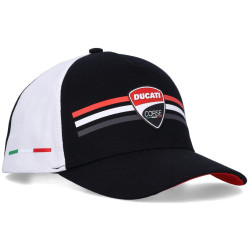 Kšiltovka DUCATI Corse (černá,bílá)