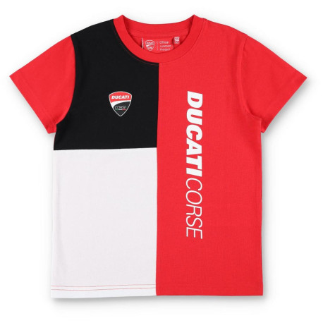 Triko DUCATI CORSE dětské (červená,bílá)