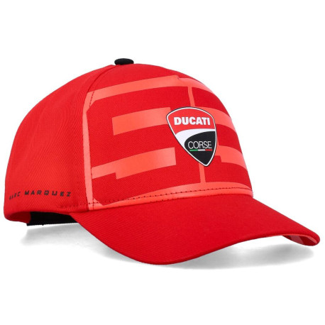 Kšiltovka Marc Marquez - DUCATI Corse, dětská (červená)