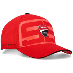 Kšiltovka Marc Marquez - DUCATI Corse (červená)