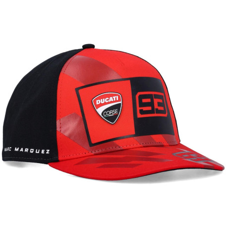 Kšiltovka Marc Marquez - DUCATI Corse (červená,černá)