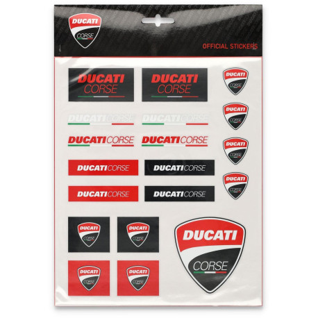 Sada samolepek DUCATI Corse