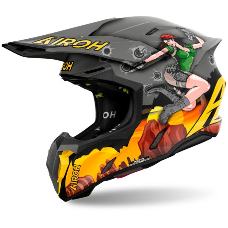 Přilba TWIST 3 Adventure, AIROH (matná) 2025
