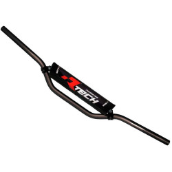 řídítka (Pit B. MINI) o průměru 22 mm s hrazdou a chráničem, RTECH (černá)