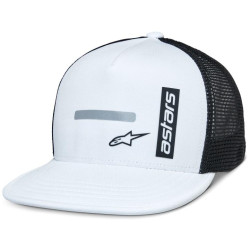 Kšiltovka ALTER TRUCKER, ALPINESTARS (bílá/černá)